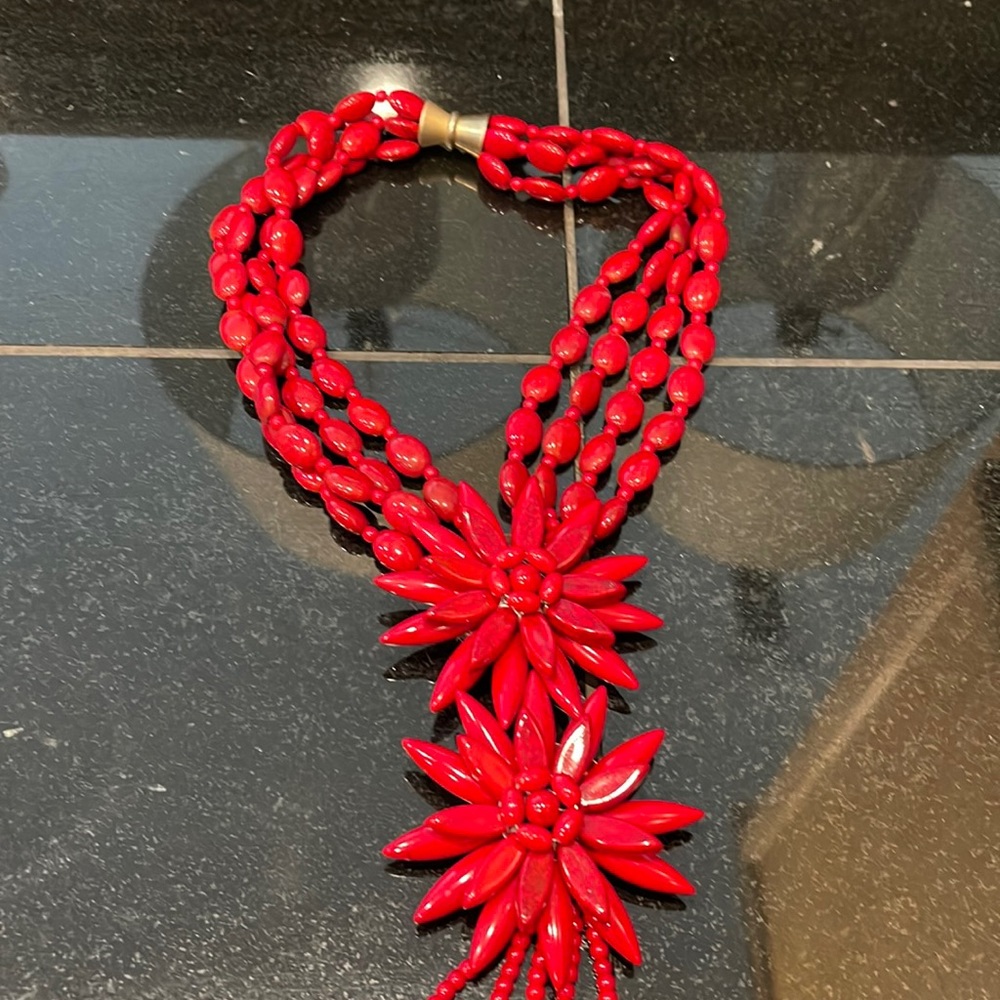 Red necklace